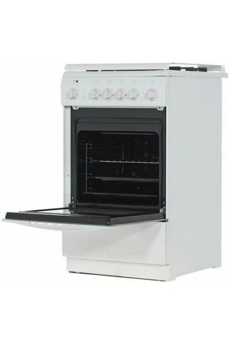 Газовая плита De Luxe 506040.01Г (кр) Ч/Р (белый) 7