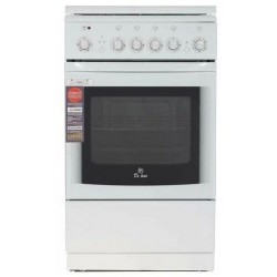 Газовая плита De Luxe 506040.01Г (кр) Ч/Р (белый)