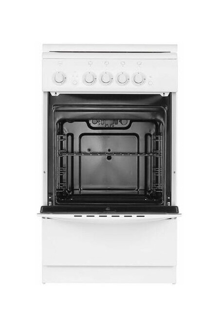 Газовая плита De Luxe 506040.04Г (кр) Ч/Р (белый) 5