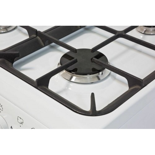 Газовая плита De Luxe 506040.11Г (кр) Ч/Р (белый) 2