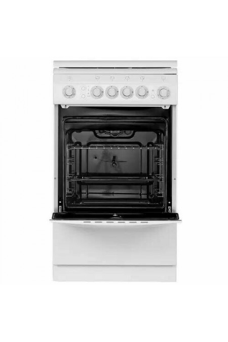 Газовая плита De Luxe 506040.11Г (кр) Ч/Р (белый) 4