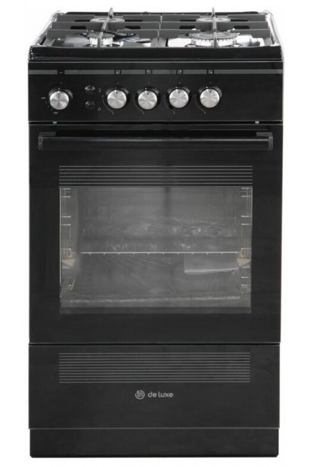 Газовая плита De Luxe 506040.24Г Ч/Р-001 (черный) 