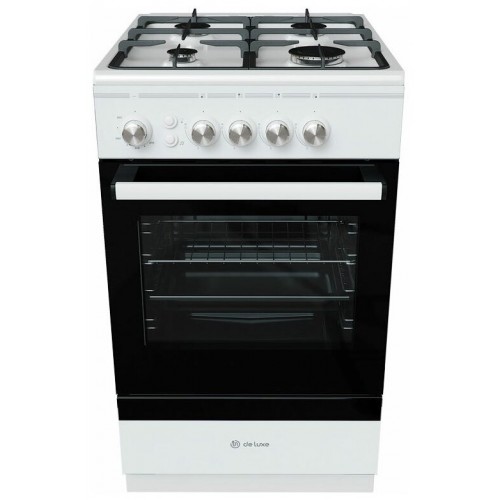 Газовая плита De Luxe 506040.24Г Ч/Р (белый) 