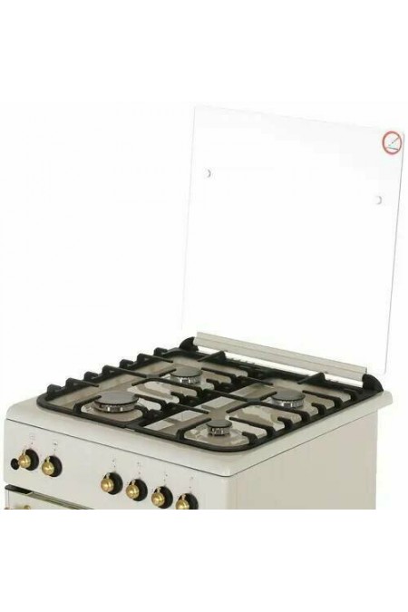 Газовая плита De Luxe 606040.24г 006 (кр) Ч/Р Retro (бежевый) 7