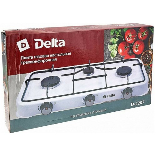 Газовая плита Delta D-2207 (белый) 2