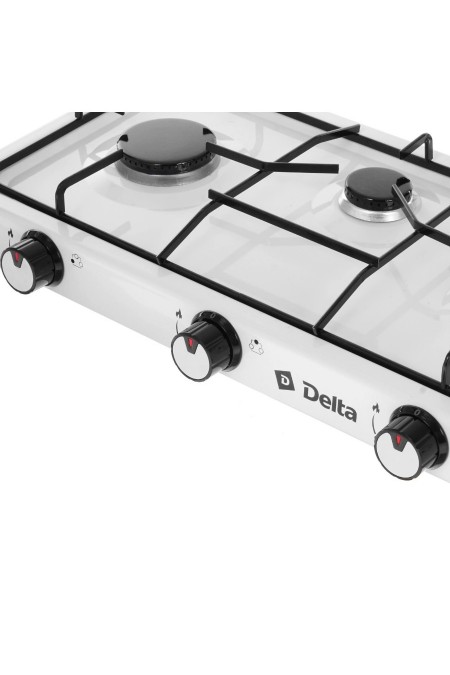 Газовая плита Delta D-2207 (белый) 2