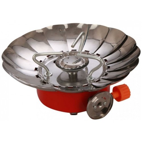 Газовая плита Energy GS-100 (серебристый/красный) 1