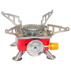 Газовая плита Energy GS-200 (серебристый/красный)