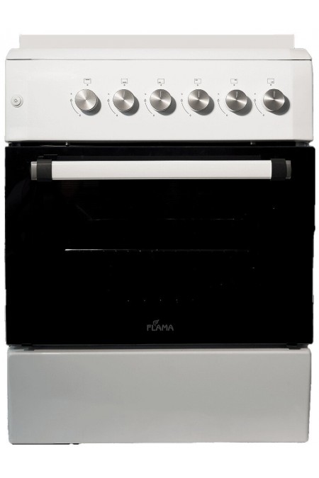 Газовая плита Flama AG 14218W (белый) 