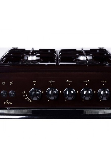 Газовая плита Flama FG 2424B (коричневый) 4