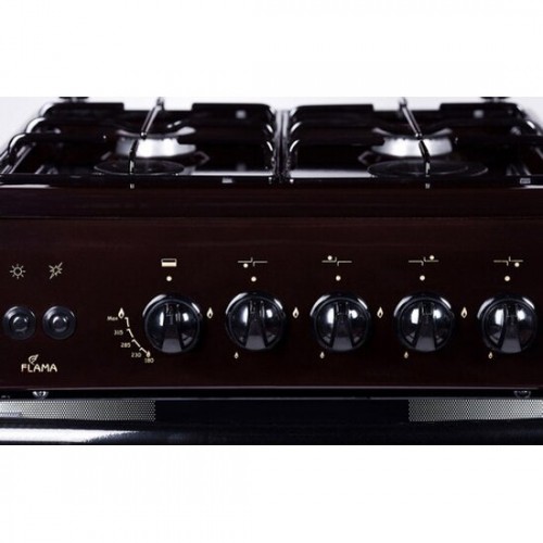 Газовая плита Flama FG 2424B (коричневый) 4