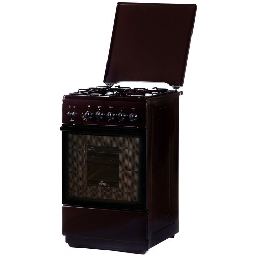 Газовая плита Flama FG2426B (коричневый) 