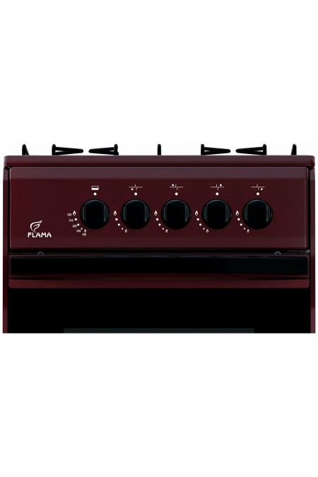 Газовая плита Flama RG 24019B (без крышки) (коричневый) 2