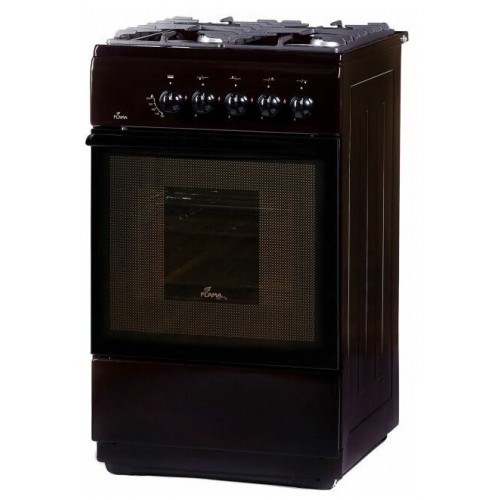 Газовая плита Flama RG 24019B (без крышки) (коричневый) 4