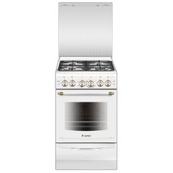 Газовая плита Gefest 5100-02 0181 (белый с рисунком ретро)