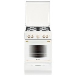 Газовая плита GEFEST 5100-02 0185 (белый с рисунком ретро)