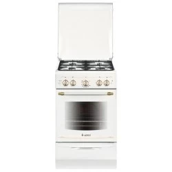Газовая плита GEFEST 5100-02 0185 (белый с рисунком ретро)