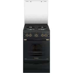 Газовая плита Gefest 5100-02 0187 (черный с рисунком ретро)