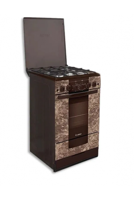Газовая плита Gefest 5500-02 0114 (коричневый с рисунком мрамор) 1
