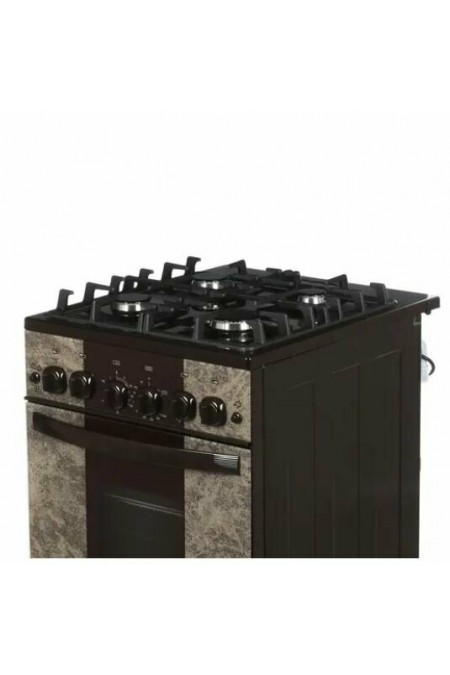 Газовая плита Gefest 5500-02 0114 (коричневый с рисунком мрамор) 2