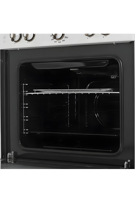 Газовая плита Gefest 6100-02 0185 (белый с рисунком ретро) 4