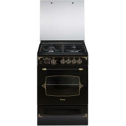 Газовая плита Gefest 6100-03 0179 (черный с рисунком ретро)