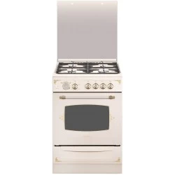 Газовая плита GEFEST 6100-03 0279 (кремовый с рисунком ретро)