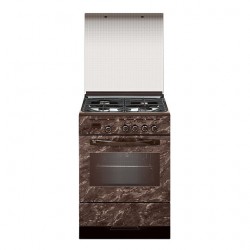 Газовая плита Gefest 6300-03 0054 (коричневый с рисунком мрамор)