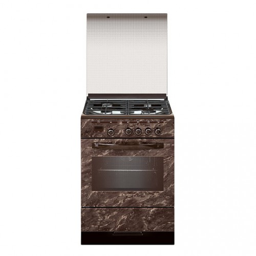 Газовая плита Gefest 6300-03 0054 (коричневый с рисунком мрамор) 
