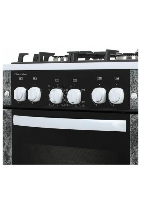 Газовая плита Gefest 6500-02 0113 (черный с рисунком мрамор) 6