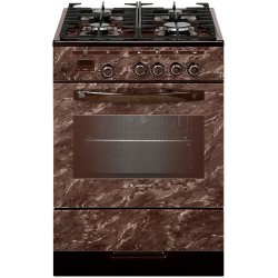 Газовая плита Gefest 6500-03 0054 (коричневый с рисунком мрамор)