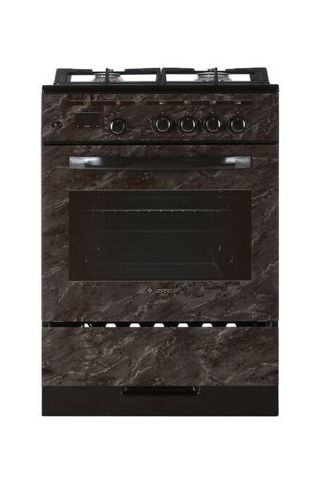 Газовая плита Gefest 6500-03 0054 (коричневый с рисунком мрамор) 2
