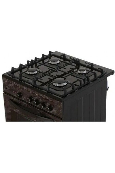 Газовая плита Gefest 6500-03 0054 (коричневый с рисунком мрамор) 5