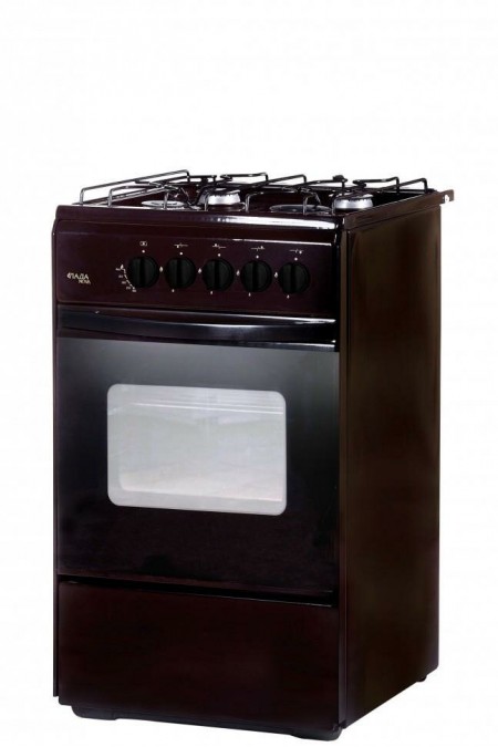 Газовая плита Лада Nova RG 24042B (коричневый) 