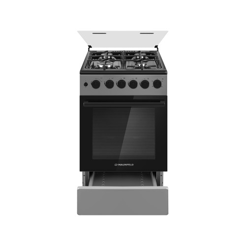 Газовая плита MAUNFELD MGC50GCGR08D (серый) 1
