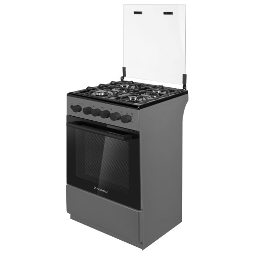 Газовая плита MAUNFELD MGC50GCGR08D (серый) 5