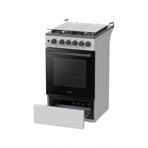 Газовая плита Midea MFO-M4G20T0E (серый) 1