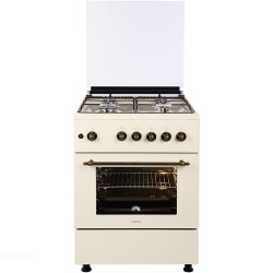 Газовая плита Nordfrost GG 6061 Y Retro (бежевый)