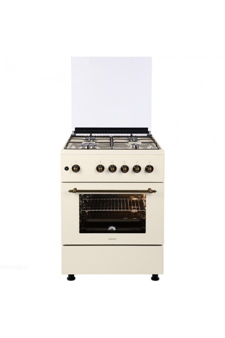 Газовая плита Nordfrost GG 6061 Y Retro (бежевый) 