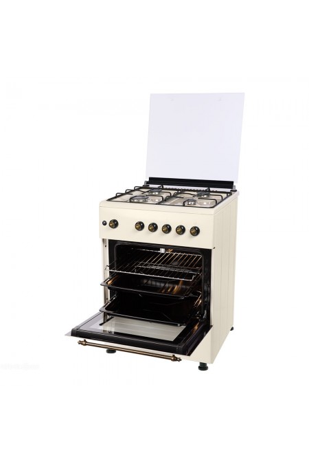 Газовая плита Nordfrost GG 6061 Y Retro (бежевый) 1