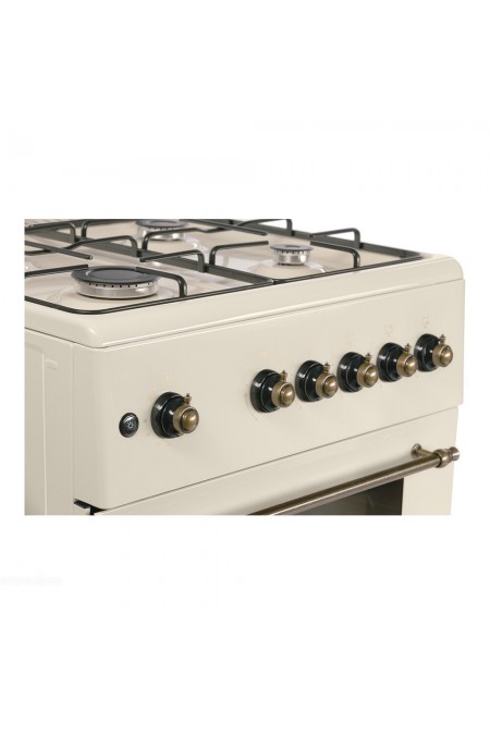 Газовая плита Nordfrost GG 6061 Y Retro (бежевый) 3