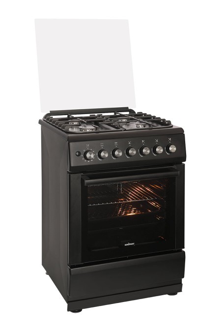 Газовая плита Nordfrost GG 6062 B (черный) 