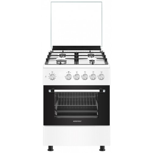 Газовая плита NORDFROST GG 6064 W (белый) 