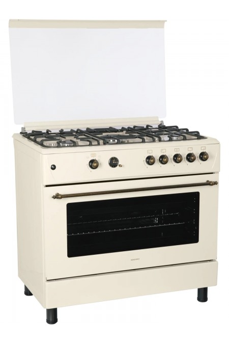 Газовая плита Nordfrost GG 9064 YR Retro (бежевый) 1