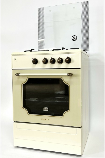 Газовая плита Vesta Bergamo VGG 10-G Retro (бежевый) 