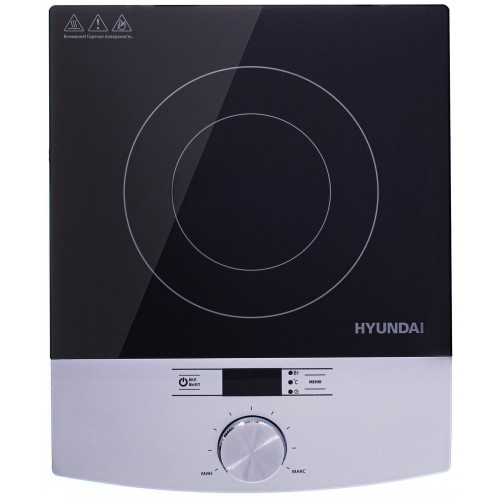 Индукционная плита Hyundai HYC-0102 (серебристый) 