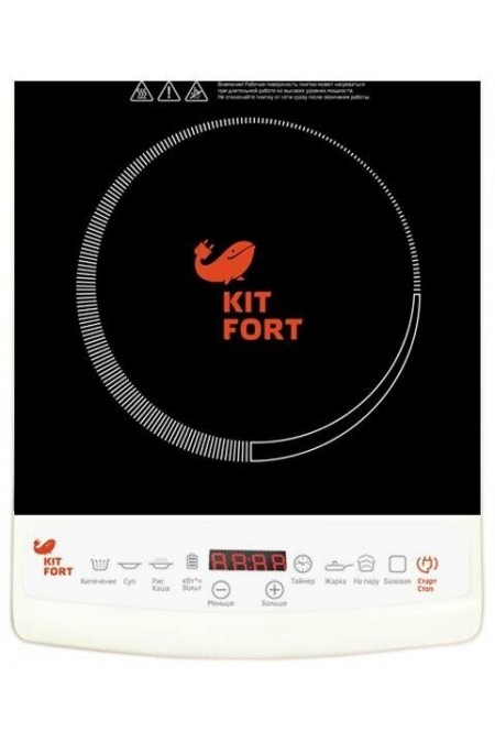 Индукционная плита Kitfort КТ-101 (черный) 3