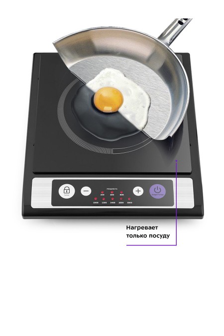 Индукционная плита Kitfort КТ-107 (черный) 2