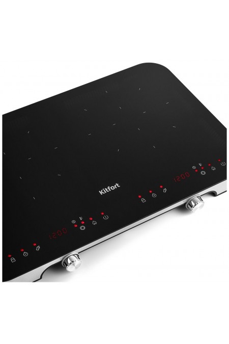 Индукционная плита Kitfort КТ-149 (черный/серебристый) 4