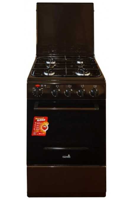 Комбинированная плита Cezaris ПГЭ 1000-03 К (коричневый) 
